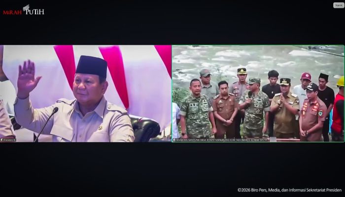 Diresmikan Presiden Prabowo, Gubernur Sulsel Support Program Jembatan Gantung TNI untuk Perkuat Akses