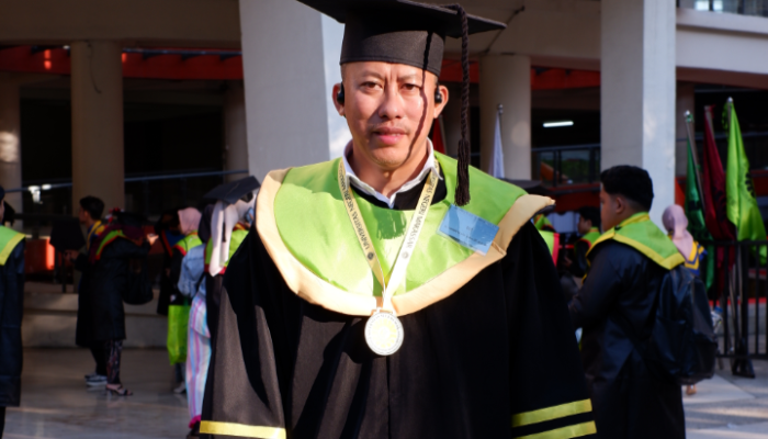 Resmi Diwisuda Hari Ini, AKP Andi Rahmatullah Raih Doktor Cumlaude di UNM