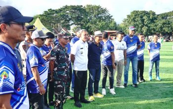 Bupati Jeneponto Resmi Buka Turnamen Sepak Bola Bupati Cup I