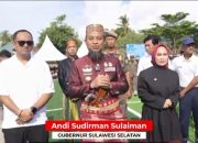 Resmikan Lapangan Gaspa, Gubernur Sulsel Dorong Semangat Olahraga Warga Palopo