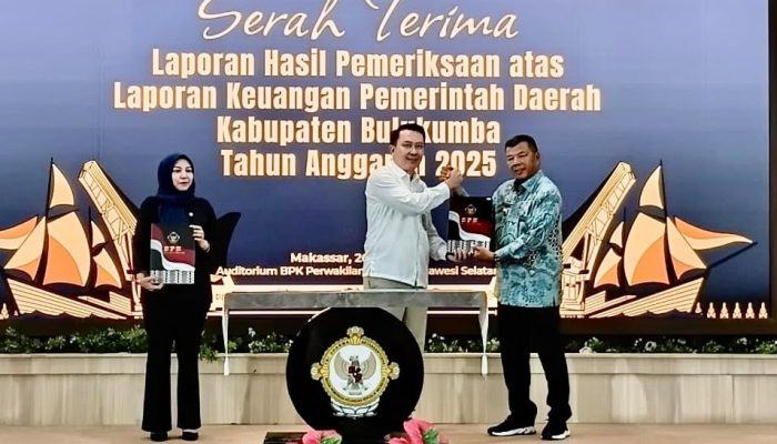 Pengelolaan Keuangan Pemkab Bulukumba Semakin Baik, Raih WTP Ke-13