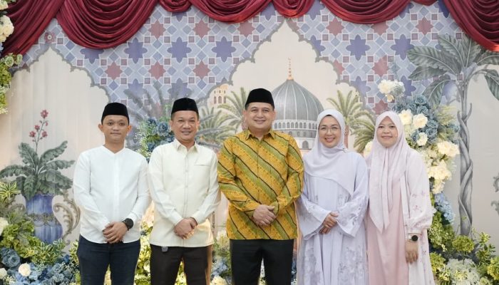 Suasana Kekeluargaan Warnai Open House Iduladha Appi-Melinda di Rujab Wali Kota