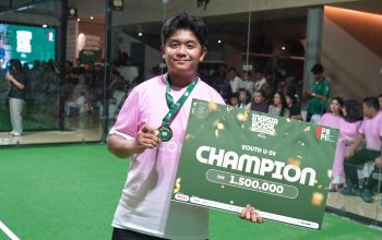 Yasika Raja Aditya Putra Yasir Machmud Juara Inersia Padel Tournament Makassar