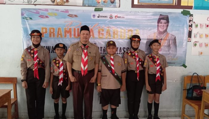 1 Siaga dan 4 Penggalang Monsa Scout Lolos Seleksi Pramuka Garuda, Wakili Kecamatan Makassar