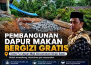 Dapur MBG Hadir di Desa Turungan Baji: Solusi Gizi Sehat dan Lapangan Kerja Lokal