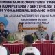 Sekretaris Dinas PU Makassar hadiri pembukaan PKT dan uji sertifikasi kompetensi kerja konstruksi di SMKN 2 Makassar