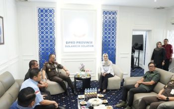 Silaturahmi Bersama Kajati Sulsel, DPRD Sulsel Perkuat Kolaborasi Antar Lembaga