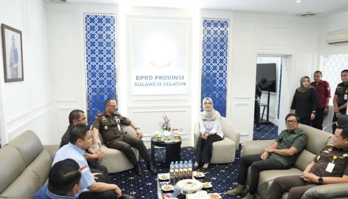 Silaturahmi Bersama Kajati Sulsel, DPRD Sulsel Perkuat Kolaborasi Antar Lembaga