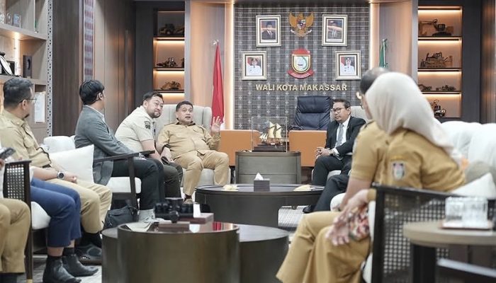 Kadispar Makassar Dampingi Wali Kota Terima Audiensi InJourney Airports