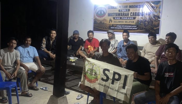 Muhammad As’ad Resmi Pimpin SPI Pinrang, Siap Perjuangkan Kesejahteraan dan Kemandirian Petani