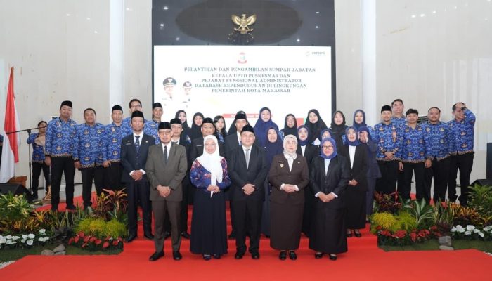Pemkot Makassar Lantik 47 Kepala Puskesmas Definitif, Perkuat Garda Terdepan Layanan Kesehatan