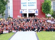 Bupati Andi Utta Lepas Kontingen Porsenijar, PGRI Bulukumba Targetkan Tiga Besar