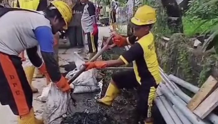 Tindak Lanjut Aduan Lontara+, Dinas PU Makassar Normalisasi Drainase di Kompleks Ranggong
