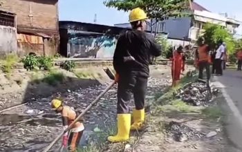 Dinas PU Makassar Lakukan Normalisasi Kanal Sinrijala untuk Kurangi Risiko Genangan
