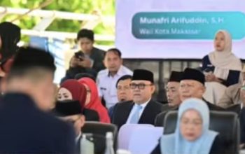 Kepala DPMPTSP Makassar Hadiri Pelantikan Kepala Sekolah SD dan SMP, Dukung Peningkatan Mutu Pendidikan