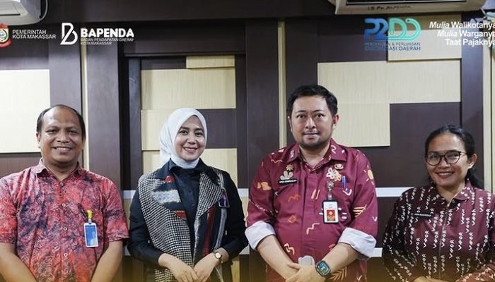 Perluas Kanal Pembayaran Digital, Bapenda Makassar Terima Audiensi PT Bank Negara Indonesia (BNI)