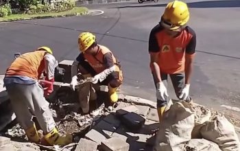 Dinas PU Makassar Benahi Saluran dan Trotoar Pascapenertiban Lapak di Jalan Ujung Pandang