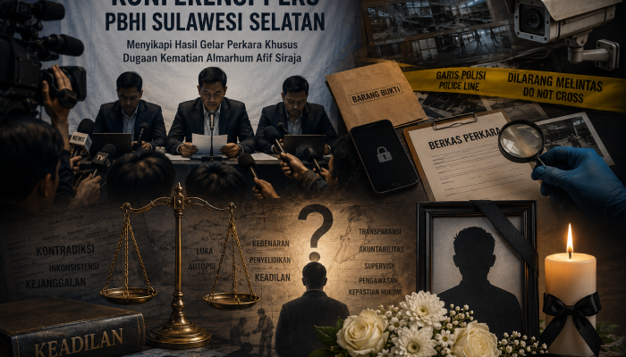 PBHI Sulsel Soroti Hasil Gelar Perkara Khusus Kematian Afif Siraja, Siapkan Langkah Hukum Lanjutan