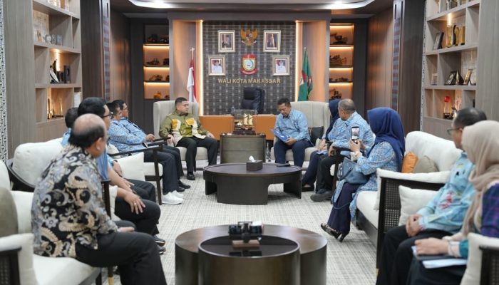 Didampingi Kadisprin dan DPMPTSP Makassar, Walkot Munafri Terima Audiens Pengurus APINDO