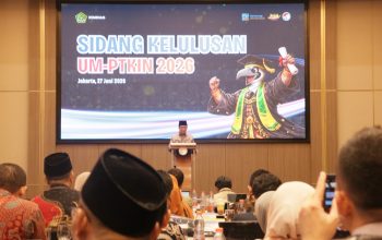 Lolos Masuk PTKIN, Menag: Gerbang Utama Cetak Generasi Unggul dan Moderat