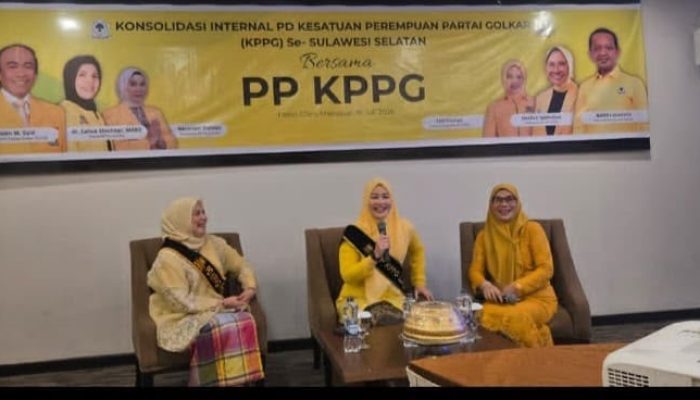 KPPG Sulsel Presentasekan Capaian Perwakilan di Hadapan Legislatif Dihadaan Sekjen PP KPPG