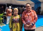 Kadiskoperindag Dampingi Ketua TP PKK Banyuasin Hadiri HKG PKK ke-54 dan HUT Dekranas di Makassar