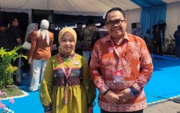 Kadiskoperindag Dampingi Ketua TP PKK Banyuasin Hadiri HKG PKK ke-54 dan HUT Dekranas di Makassar