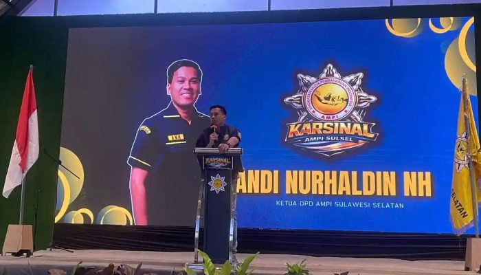 AMPI Sulsel Dorong Regenerasi, Andi Nurhaldin NH Dinilai Layak Isi Posisi Sekretaris DPD I Golkar