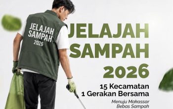 DLH Makassar Hadirkan Jelajah Sampah 2026, Bangun Budaya Kelola Sampah dari Sumbernya