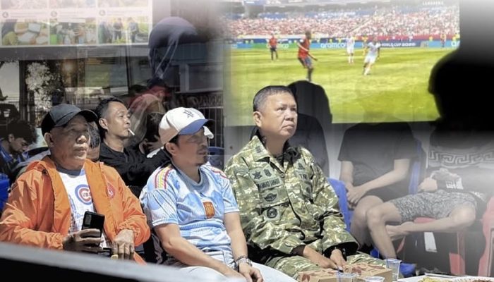 Nobar Piala Dunia FIFA 2026 di Tamalanrea Jadi Momentum Edukasi Pemilahan Sampah dan Pemberdayaan UMKM