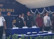 Wakil Ketua DPRD Sulsel Hadiri Konferensi Pers Pengungkapan Kasus Narkotika Jaringan Internasional