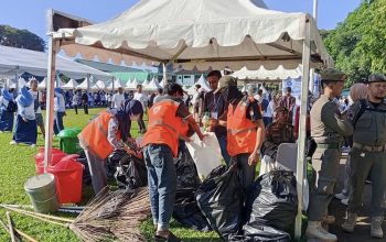 DLH Makassar Terapkan Pengelolaan Sampah Terpadu di Festival Satu Kota 1000 Rasa, 1,86 Ton Sampah Berhasil Ditangani