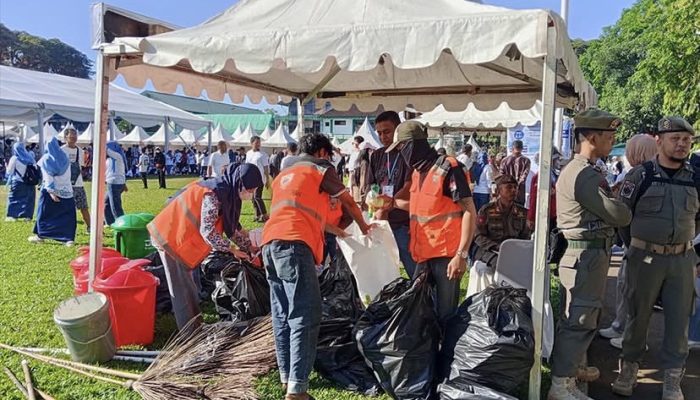 DLH Makassar Terapkan Pengelolaan Sampah Terpadu di Festival Satu Kota 1000 Rasa, 1,86 Ton Sampah Berhasil Ditangani