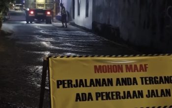 Dinas PU Makassar Rehabilitasi Jalan Perumnas Panakkukang III, Tingkatkan Kenyamanan dan Keselamatan Berkendara