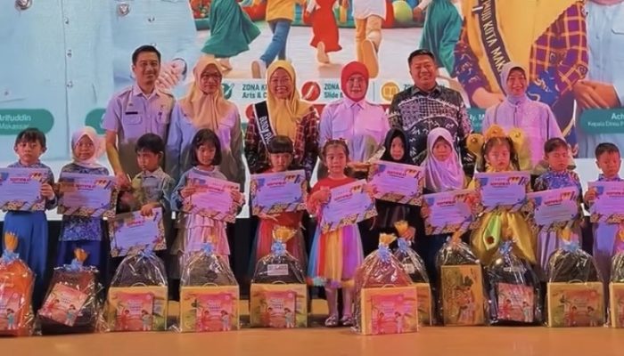 Ketua Bunda PAUD Kecamatan Manggala Hadiri Peringatan Hari Anak Nasional 2026