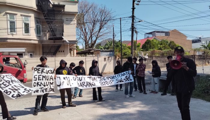 Demo di BNNP Sulsel, JAN Tuntut Copot Kepala BNNP dan Bersiap Lapor ke Propam