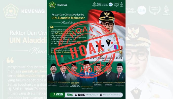 Tanggapi Flyer yang Beredar, UIN Alauddin Makassar Tegaskan Sikap Netral dan Independen