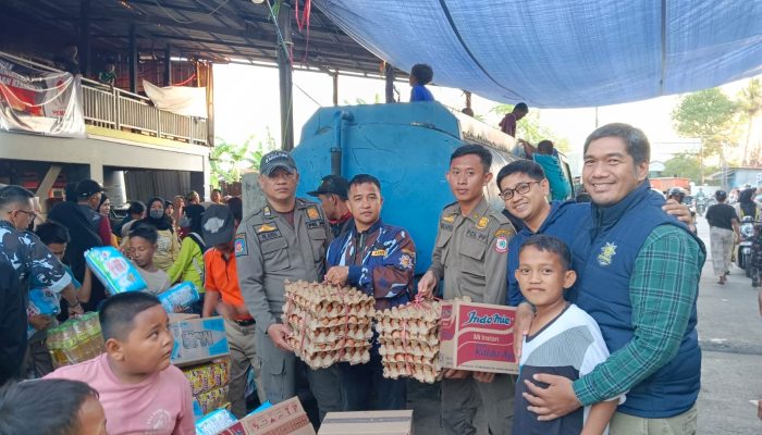 AMPI Sulsel Hadir di Tengah Duka, TRC Salurkan Bantuan untuk Korban Kebakaran Tallo