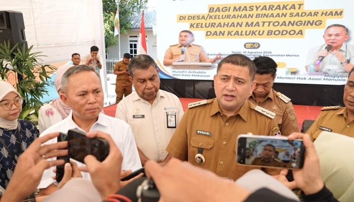 Kota Makassar Jadi Percontohan Nasional, Kelurahan Mattoanging dan Kaluku Bodoa Jadi Binaan Sadar HAM