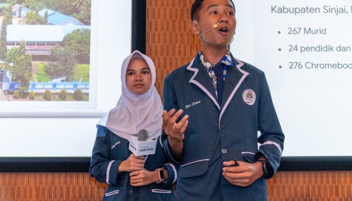 Siswa UPTD SMPN 3 Sinjai Tampil Memukau di Kantor Google Indonesia