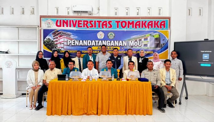 Universitas Tomakaka dan Universitas Muslim Maros Teken MoU, Perkuat Kolaborasi Tridharma Perguruan Tinggi