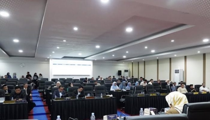 Rahman Pina Pimpin Banggar DPRD Sulsel Bahas Realisasi APBD 2026 dan KUA-PPAS 2027