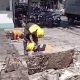 Normalisasi Drainase di Jalan Rusa, DPU Makassar Optimalkan Fungsi Saluran Air