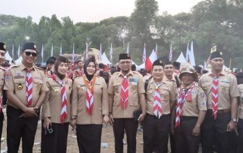 Kadis Koperasi dan UKM Makassar Hadiri Upacara Hari Pramuka Nasional ke-65 di Cibubur