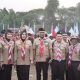 Kadis Koperasi dan UKM Makassar Hadiri Upacara Hari Pramuka Nasional ke-65 di Cibubur