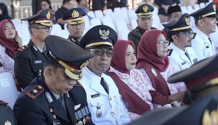 HUT ke-81 RI, Camat Manggala Hadiri Upacara Kemerdekaan di Lapangan Karebosi