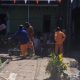 Tindaklanjuti Aduan Warga melalui Lontara+, Dinas PU Makassar Pasang Paving Blok di Jl. Anggur