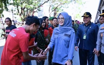 Ketua DPRD Sulsel Hadiri Apel Gelar Pasukan Silaturahmi Kamtibmas