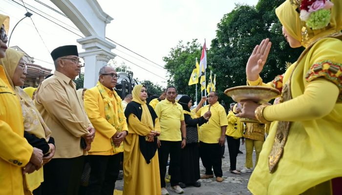 Sambut Kunjungan IAS, Erna Rasyid Taufan Tegaskan Solidaritas Kader Golkar Parepare