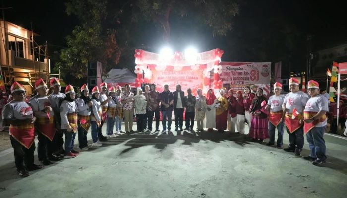 Pimpinan DPRD Makassar, Kadis Kesehatan, dan Camat Biringkanyya Dampingi Munafri Hadiri Ramah Tamah HUT RI Telkomas